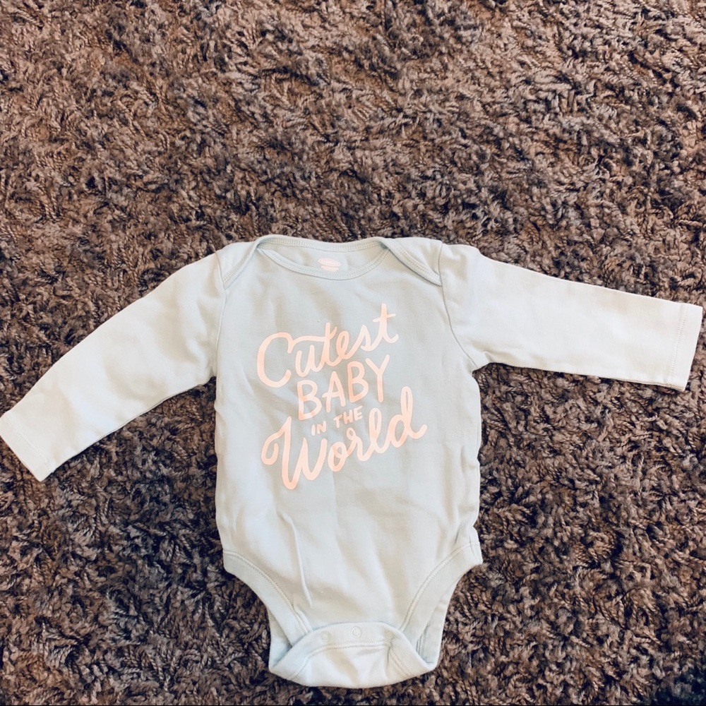 Cute unisex baby tee